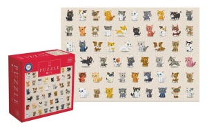 PUZZLE 250 KIDS 8 CATS, INTERDRUK