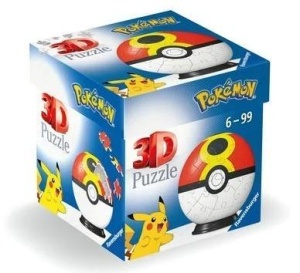 PUZZLE 3D KULA: POKEMON DUSK BALL, RAVENSBURGER