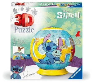 PUZZLE 3D KULA: STITCH, RAVENSBURGER