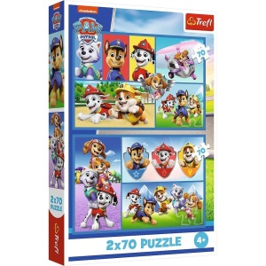 PUZZLE 2X70 PSI PATROL RZĄDZI TREFL, TREFL