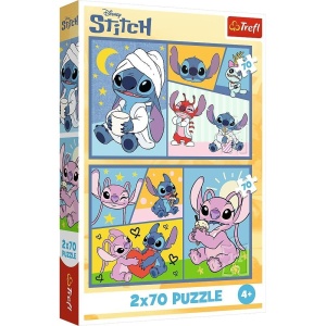 PUZZLE 2X70 ZE STITCHEM NIE MA NUDY TREFL, TREFL