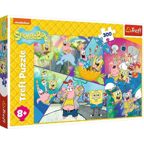 Puzzle 300 SpongeBob w Bikini Dolnym TREFL, Trefl