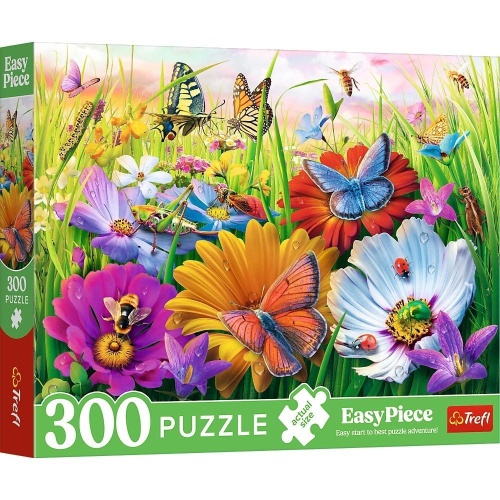 Puzzle 300 EasyPiece - Owady na łące TREFL, Trefl