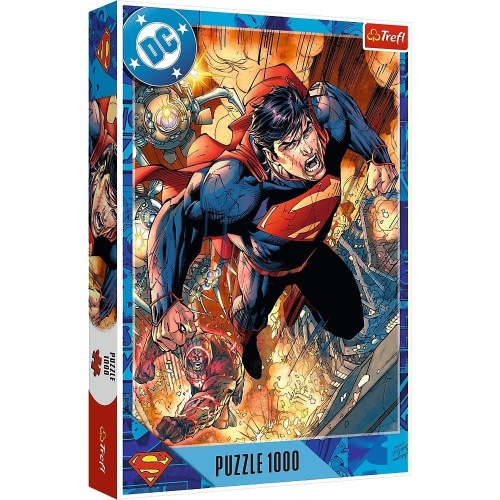 Puzzle 1000 Superman w akcji TREFL, Trefl