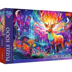 PUZZLE 1000 DREAMSCAPES: MISTYCZNY JELEŃ TREFL