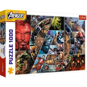 PUZZLE 1000 AVENGERS: BOHATEROWIE TREFL, TREFL