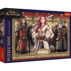 PUZZLE 1000 WŁADCA PIERŚCIENI: WOJNA ROHIRR. TREFL