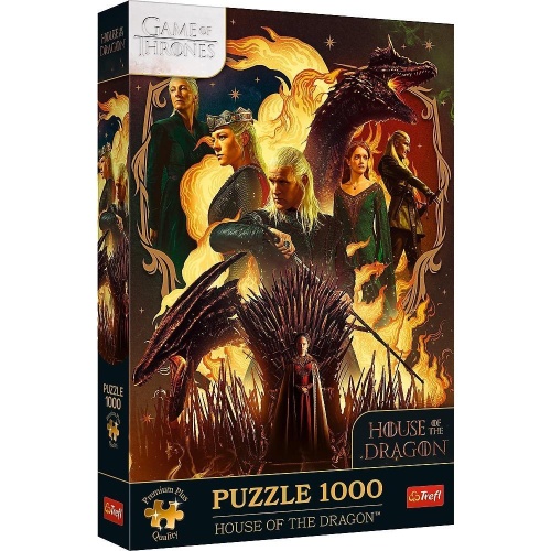 Puzzle 1000 Ród Smoka TREFL, Trefl
