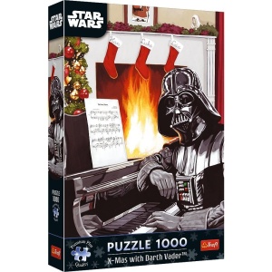 PUZZLE 1000 ŚWIĘTA Z DARTH VADER TREFL, TREFL