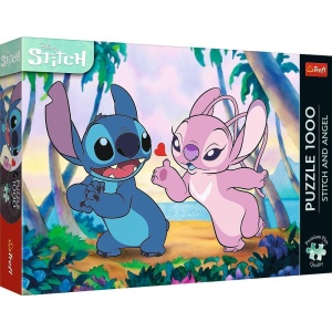 PUZZLE 1000 STITCH&ANGEL TREFL