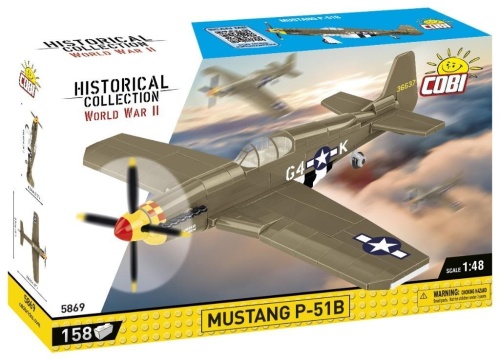 Historical Collection Mustang P-51B, Cobi