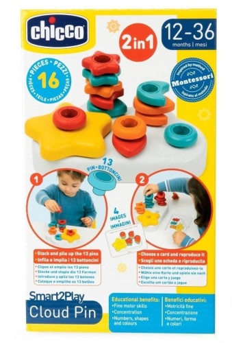 Pineczki kolorowe chmurka, Chicco