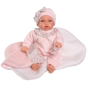 LALKA HISZPAŃSKA PETIT ZE ŚPIWORKIEM 27CM