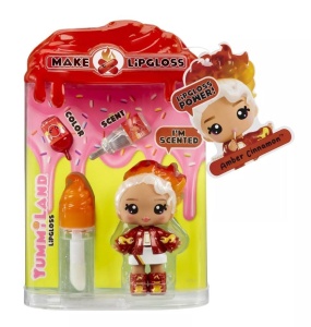 YUMMILAND LIPGLOSS DOLL - AMBER CINNAMON, MGA