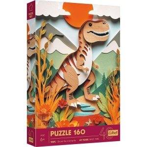 PUZZLE 160 PAPER ART: DINOZAUR TREFL, TREFL