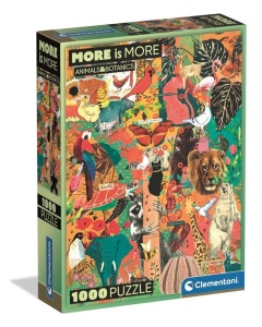 PUZZLE 1000 COMPACT ANIMALS&BOTANICS