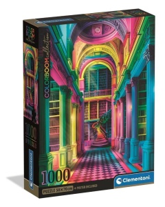PUZZLE 1000 COMPACT COLORBOOM ATHENAEUM