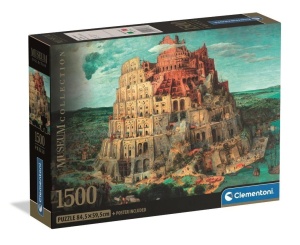 PUZZLE 1500 MUSEUM BRUEGEL, THE TOWER OF BABEL