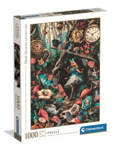 PUZZLE 1000 HQ ALICJA W KRAINIE CZARÓW, CLEMENTONI