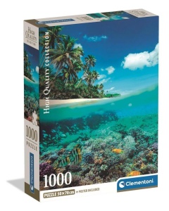 PUZZLE 1000 SUMMER PARADISE, CLEMENTONI