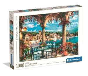PUZZLE 1000 HQ BALCONY VIEW OF LAKE COMO