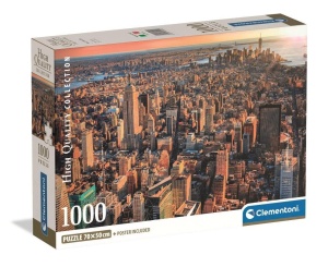 PUZZLE 1000 NEW YORK CITY, CLEMENTONI