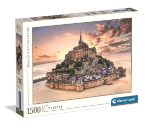PUZZLE 1500 HQ THE MOUNT SAINT - MICHEL RISING