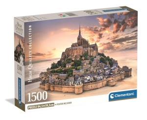 PUZZLE 1500 THE MOUNT SAINT - MICHEL RISING