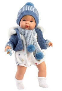 LALKA PŁACZĄCA SASHA 38CM, LLORENS