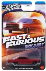 HOT WHEELS SZYBCY I WŚCIEKLI SAMOCHODZIK JBY36