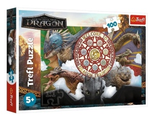 PUZZLE 100 SMOKI W AKCJI TREFL, TREFL