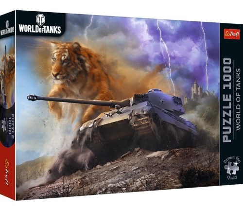 Puzzle 1000 World of Tanks: Tygrys II TREFL, Trefl