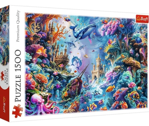 Puzzle 1500 Podowodny świat TREFL, Trefl