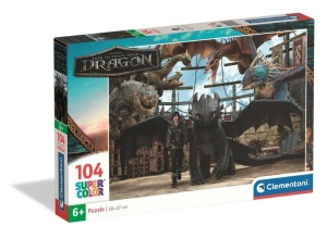 PUZZLE 104 SUPER KOLOR HOW TO TRAIN YOUR DRAGON