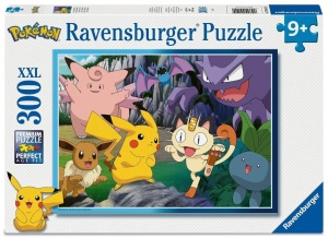 PUZZLE DLA DZIECI 2D: POKEMON 300EL, RAVENSBURGER