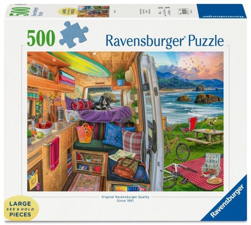 Puzzle 2D: Wakacyjny klimat 500el, Ravensburger