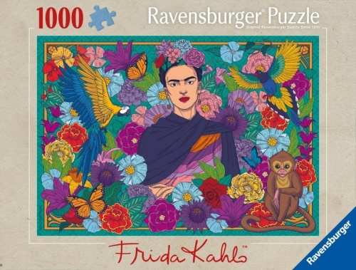 Puzzle 2D: Frida Kahlo 1000el, Ravensburger