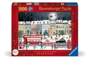 PUZZLE 2D: ŚWIĘTA W LONDYNIE 1000EL, RAVENSBURGER