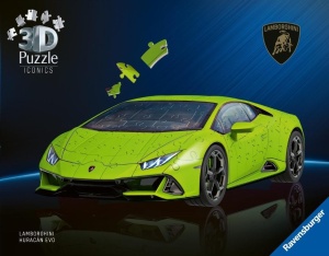 PUZZLE 3D LAMBORGHINI HURACN EVO-VERDE