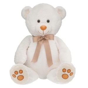 MIŚ BALLU KREMOWY 80CM, BEPPE
