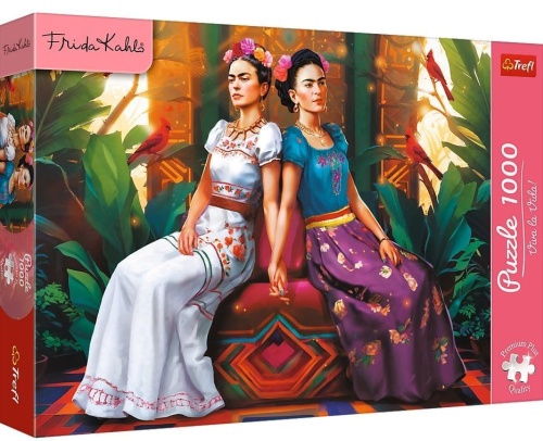 Puzzle 1000 Frida Kahlo: Dwa oblicza TREFL, Trefl