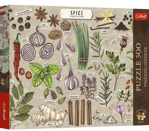 Puzzle 500 Finders Keepers: Przyprawy TREFL, Trefl