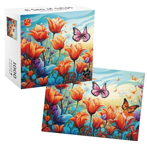 Puzzle 1000 Tulipany, Askato