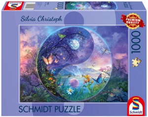 PUZZLE PQ 1000 FANTASTYCZNY ŚWIAT OWADÓW, SCHMIDT
