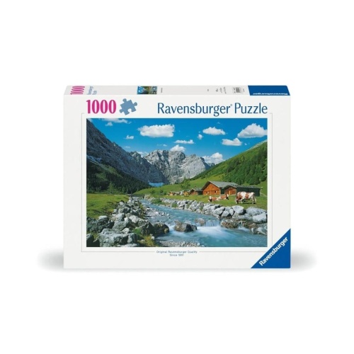 Puzzle 1000 Góry Karwendel, Austria, Ravensburger