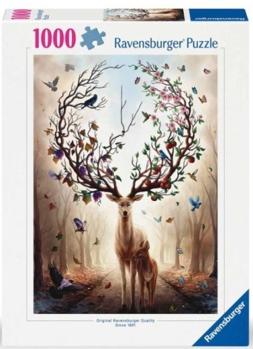 Puzzle 1000 Magiczny jeleń, Ravensburger