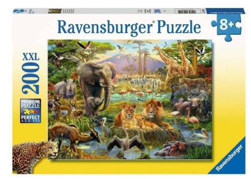 Puzzle 200 Zwierzeta sawanny XXL, Ravensburger