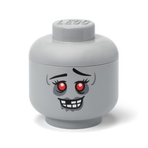 LEGO(R) POJEMNIK GŁÓWKA LARGE - ZOMBIE, NHG