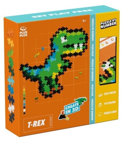 Puzzle By Number Rex 250el, Plus-Plus