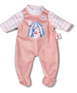 BABY BORN - ROMPER APRICOT 36CM, ZAPF
